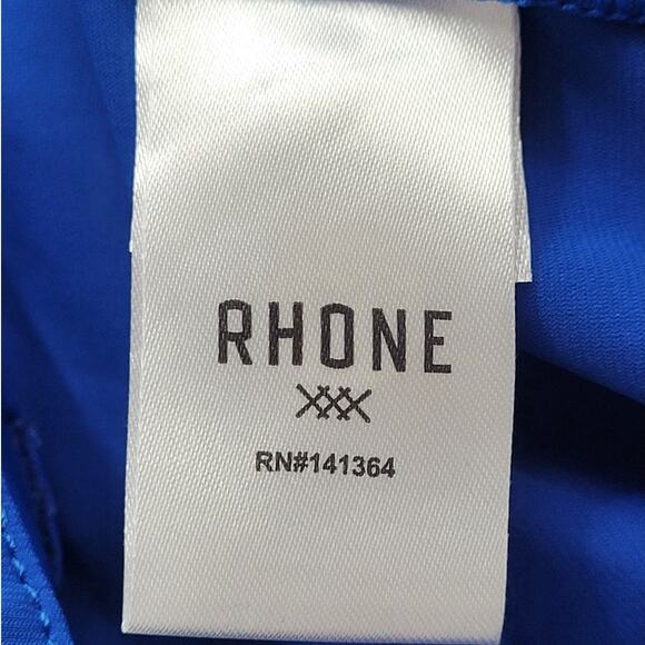 Rhone Resort Collection Blue Quick Drying‎ Side Vent Flat Front Men's Shorts - Picture 4 of 15